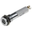 RS PRO Panel Mount Indicator, 12V DC, 20mA, Solder Tab Termination, IP67, Flush Bezel, 8 mm Mount Hole Size 700-1713