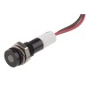 RS PRO White Panel Mount Indicator 24V dc 20mA Lead Wire Termination IP67 Flush Bezel 700-1883