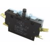 Crouzet Plunger Micro Switch with Tab Terminal, Double Break Circuit, 6A Current, 250V AC Voltage, IP40 Protection 83240000