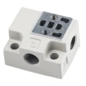SMC Hydraulic Subplate with M5 x 0.8 Connection Thread V100-74-1
