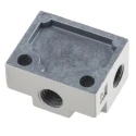 SMC Hydraulic Subplate with M5 x 0.8 Connection Thread V100-74-1