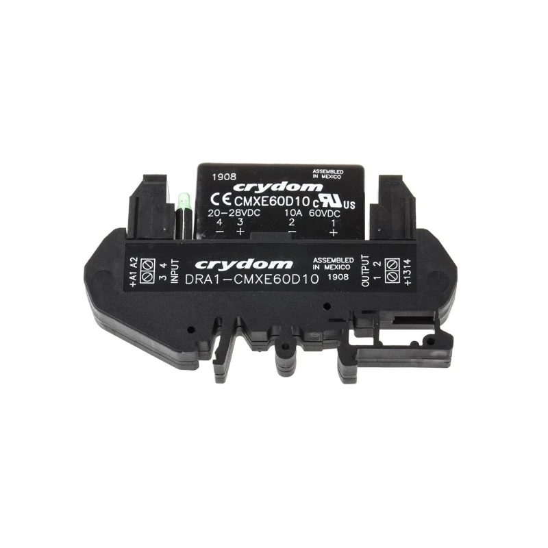 Crydom Solid State Interface Relay 530V AC DIN Rail Screw Terminal DRA1