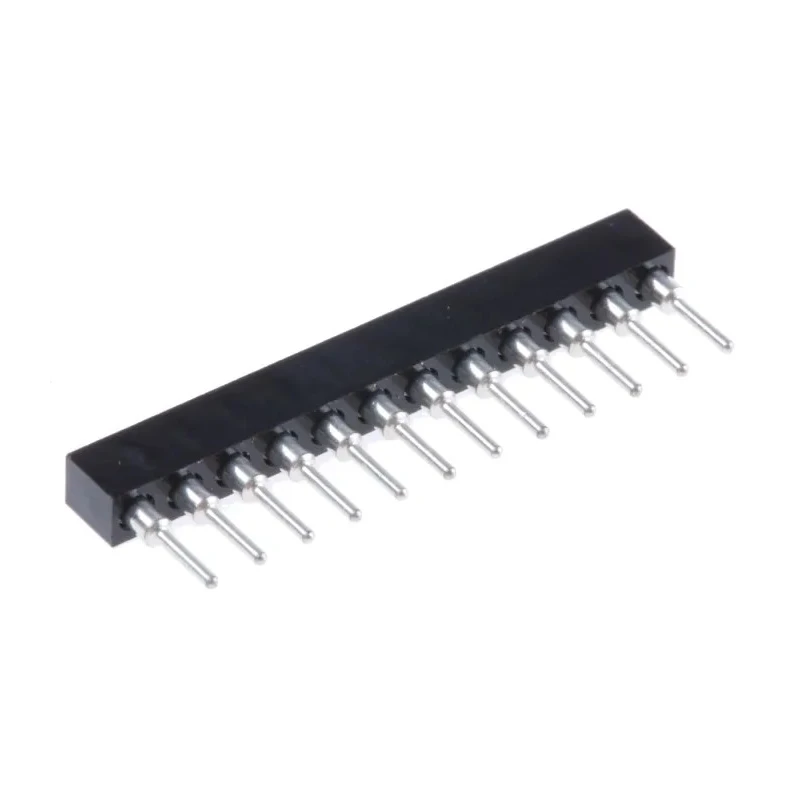 Preci-Dip 12 Way Preci-Dip Straight Through Hole 2 mm Pitch SIL Socket 150V dc 3A 831-87-012-10-001101