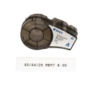 Brady Black on Black White Polyester Label Printer Tape, 19.05 mm Width x 19.05 mm Length, 6.4 m Tape Length M21-750-488