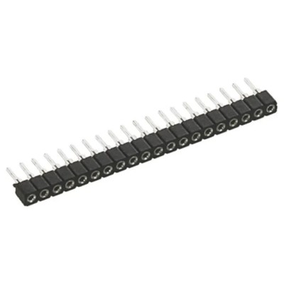 Preci-Dip 6 Way Preci-Dip Straight Through Hole 2 mm Pitch SIL Socket 150V dc, Solder, 3A 831-87-006-10-001101