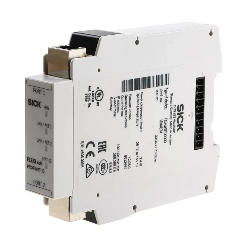 SICK FX0 Series Input/Output Module 1 Input 5 Outputs 24V DC FX0-GPNT00000