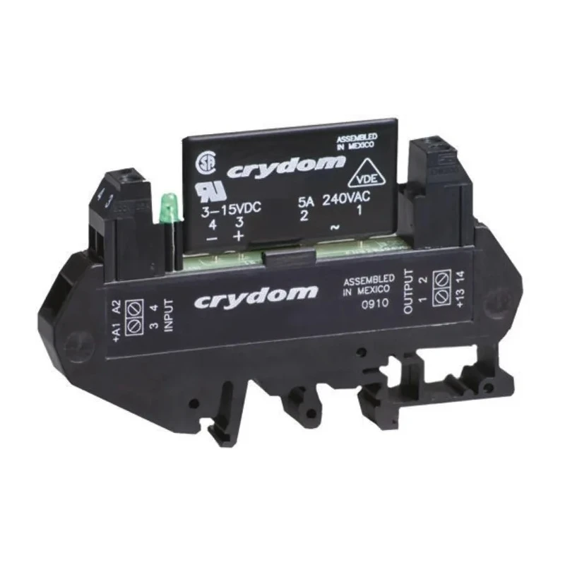 Crydom Solid State Interface Relay Control 15V DC DIN Rail Mount with Screw Terminals DRA1-CX