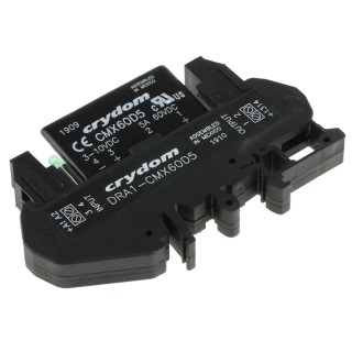 Sensata / Crydom Solid State Interface Relay, Control Voltage 10V DC, DIN Rail Mount Screw Terminals DRA1