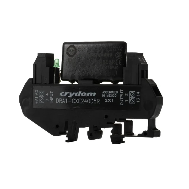 Sensata / Crydom Solid State Interface Relay, Control Voltage 32V DC, 12 to 280V AC Output, DIN Rail Mount DRA1-CXE240D5R