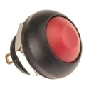 KNITTER-SWITCH Miniature Push Button Switch, Momentary, Panel Mount, 12.9 mm Cutout, SPST, IP67, 50 V dc 250 V ac DPW1CGR