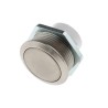 ITW Switches 48M Series Push Button Switch Panel Mount 19 mm Cutout Silver SPST IP67 48M-510N