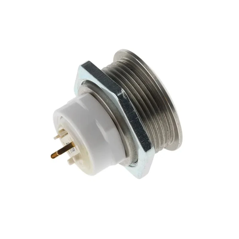 ITW Switches 48M Series Push Button Switch Panel Mount 19 mm Cutout Silver SPST IP67 48M-510N