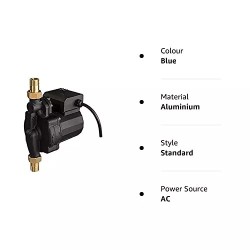 Crompton CIL120-9 1 Phase 0.16 HP Inline Circulating Pumps