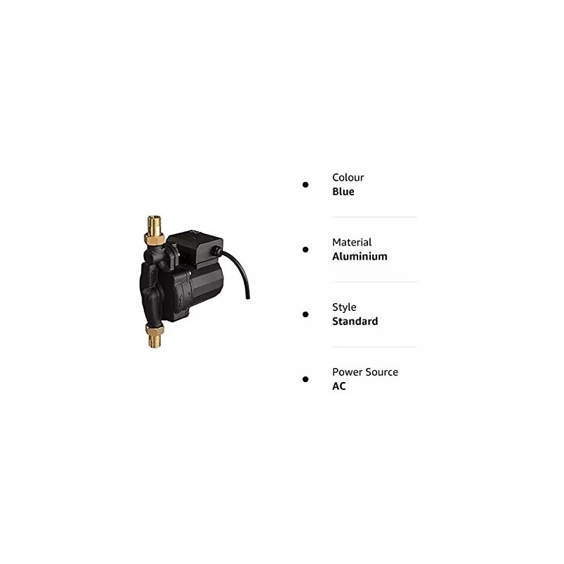 Crompton CIL120-9 1 Phase 0.16 HP Inline Circulating Pumps