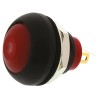 KNITTER-SWITCH DPWL Series Illuminated Miniature Push Button Switch, Momentary, Panel Mount, 12.9 mm Cutout, SPST DPWL1CGRG