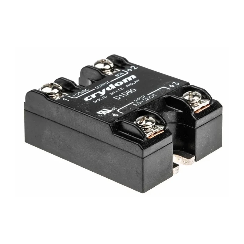 Crydom Solid State Relay, Surface Mount, 60 A Load, 100 V Load, 32V Control, MOSFET Output D1D60