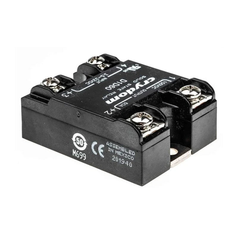 Crydom Solid State Relay, Surface Mount, 60 A Load, 100 V Load, 32V Control, MOSFET Output D1D60