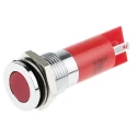 RS PRO Red Panel Mount Indicator 12V dc 20mA Solder Tab Termination IP67 Flush Bezel 703-8816