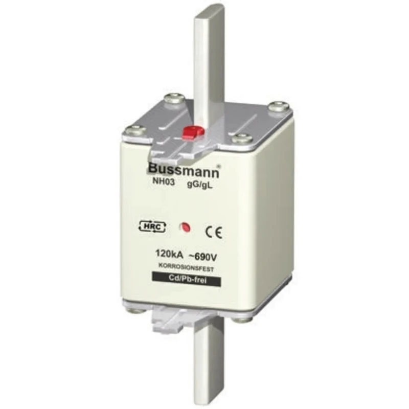 Eaton Centred Tag Fuse NH3 500A 690V AC High Rupture Capacity 500NHG3B-690
