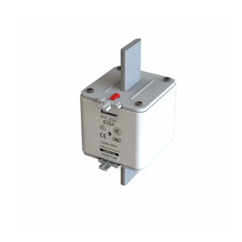 Eaton 630A Centred Tag Fuse NH3 500V AC High Rupture Capacity Dual Indication 630NHG3B
