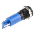 RS PRO Blue Panel Mount Indicator 12V DC 20mA Solder Tab IP67 Flush Bezel 703-8879