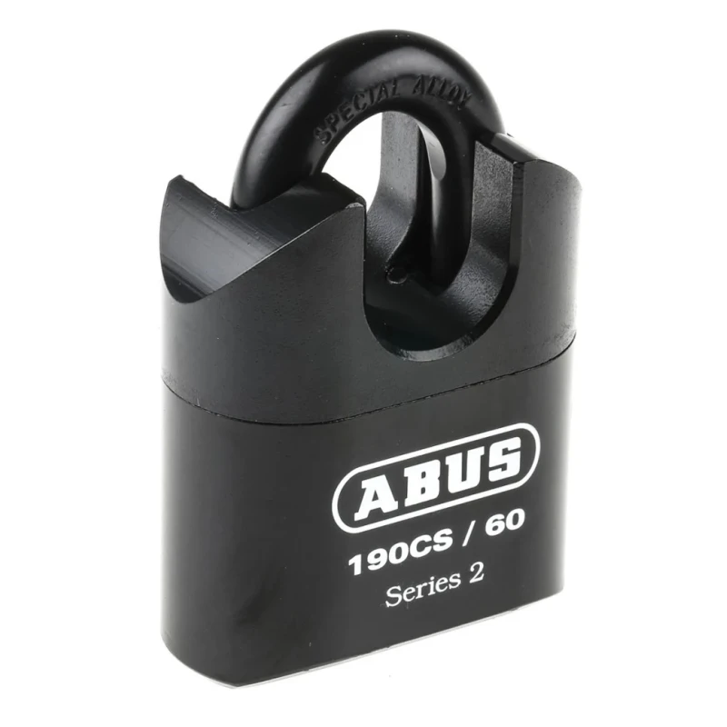 ABUS Heavy Duty Combination Padlock Steel Weatherproof, 11 mm Shackle Diameter, 62 mm Body Width 190CS/60