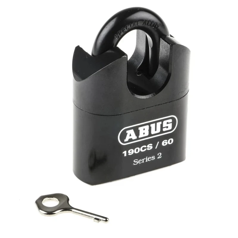 ABUS Heavy Duty Combination Padlock Steel Weatherproof, 11 mm Shackle Diameter, 62 mm Body Width 190CS/60
