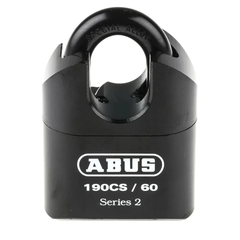 ABUS Heavy Duty Combination Padlock Steel Weatherproof, 11 mm Shackle Diameter, 62 mm Body Width 190CS/60