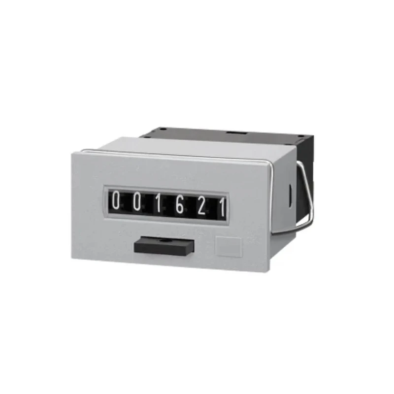 Kubler Pulse Counter 6 Digit Totaliser Manual Reset Stainless Steel Shaft Panel Mount B 16.21 1.230.210.033
