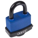 ABUS Weatherproof Keyed Padlock Stainless Steel Brass 8 mm Shackle, 53 mm Body 70IB/45