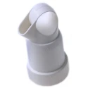 Legrand 16A 250V France Mains Connector White Cable Polymer Screw 0 504 21