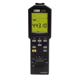 Chauvin Arnoux Industrial Tachometer Accuracy ±6 Counts LCD Display 100000rpm P01174830