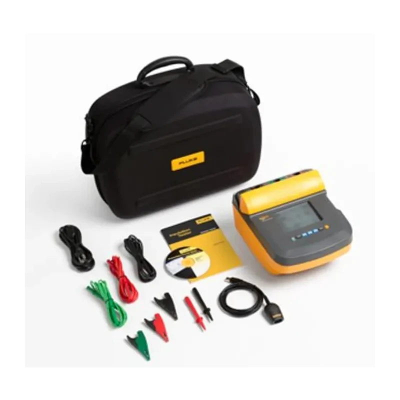 Fluke Insulation Tester 250 V Min, 5 kV Max, 1 TΩ, CAT IV 600 V CAT III 1000 V FLUKE 1550C