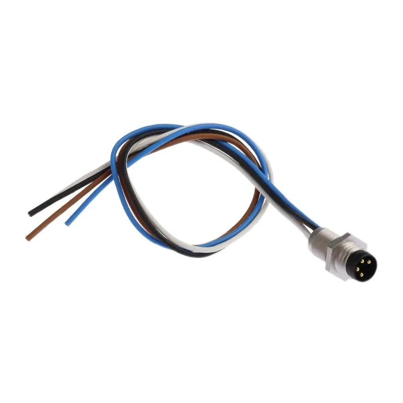 binder Sensor Actuator Cable Male 3 Way M8 to Female 34 Way Unterminated, 5 m, Series 768/718, 30V, IP67 09-3391-00-04