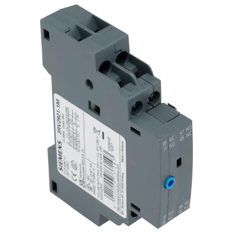 Siemens SIRIUS Series Signal Switch for Use with 3RV2 Series 10A 690V 3RV2921-1M