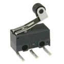 ZF Roller Lever Micro Switch with Left Angle PCB Terminal, 50mA Current, 125 V AC, 30 V DC, SPDT Contacts, IP40 DG23-B3RA