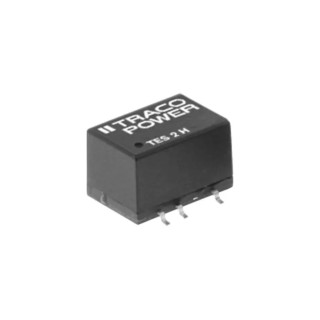 TRACOPOWER Dual Output 2 W Surface Mount DC/DC Converter, 15V dc/ 66 mA, 13.2V dc Input, 10.8V Input TES 2-1223H