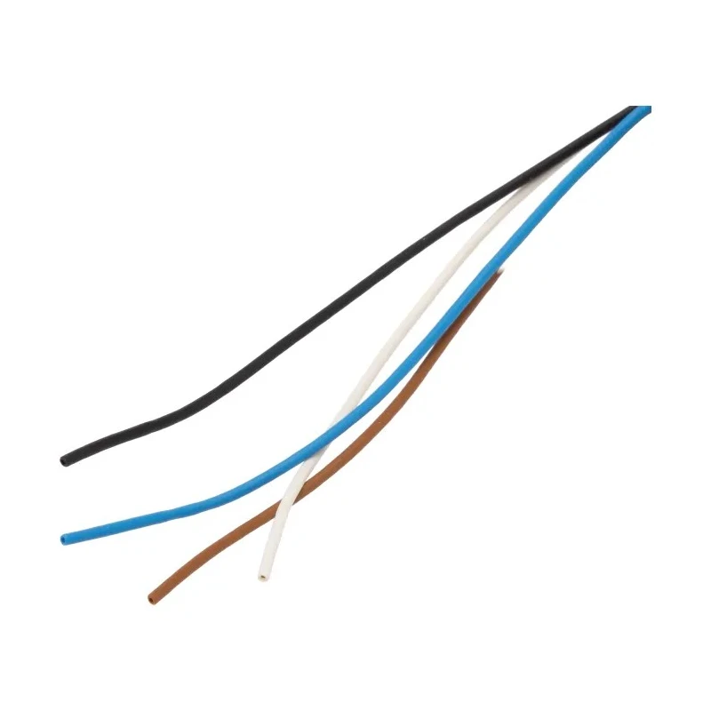 binder Female 4 Way M12 to Unterminated Free End Sensor Actuator Cable 250V, 200mm Length, Polyamide Jacket 09-3433-00-04
