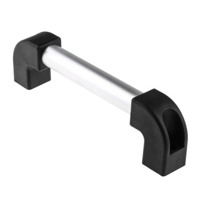 RS PRO Silver Aluminium Bridge Handle 77 mm Height, 30 mm Width, 274 mm Length 702-7825