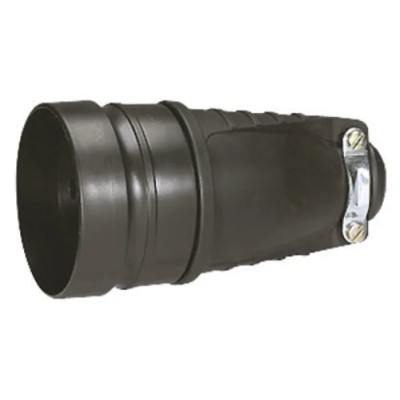 Legrand 20A 380V Europe Mains Connector Black Rubber Cable Screw Termination 0 550 71