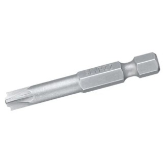 Wiha Screwdriver Bit E 6.3 (1/4 in) Drive Size PZ1 Chrome Vanadium Steel 1-Piece 32494