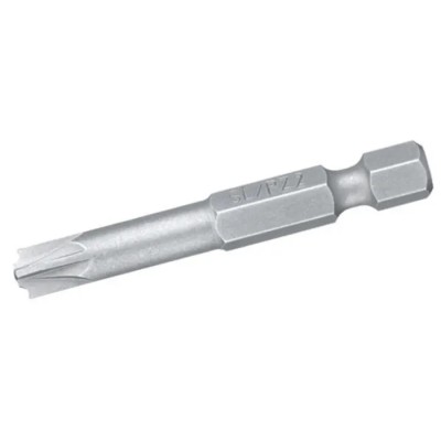 Wiha Screwdriver Bit E 6.3 (1/4 in) Drive Size PZ1 Chrome Vanadium Steel 1-Piece 32494