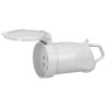 Legrand 20A 400V Europe Mains Connector Grey Cable Polymer Screw 0 556 67
