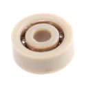 Igus Single Row Deep Groove Ball Bearing 3 mm ID, 10 mm OD, 4 mm Race Width, Stainless Steel Balls, PEEK BB-623-A500-70-ES