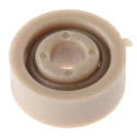 Igus Single Row Deep Groove Ball Bearing 3 mm ID, 10 mm OD, 4 mm Race Width, Stainless Steel Balls, PEEK BB-623-A500-70-ES