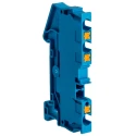 Phoenix Contact Feed Through Terminal Block PT 4-TWIN BU Series Blue, 32A, 800V, 1-Level, Push-in Termination, IECEx 3211775