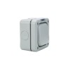 MK Electric Grey 1 Way 1 Gang Flush Mount Light Switch 250V 10A Polycarbonate Masterseal K56400GRY
