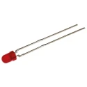 Vishay Red LED 3 mm (T-1) Through Hole 2 V Forward Voltage 30 mA Maximum Forward Current TLHR4400