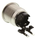Schurter MSM LA 19 Series Illuminated Push Button Switch, Latching, Panel Mount, 19 mm Cutout, DPDT, Red 1241.6823.1121000