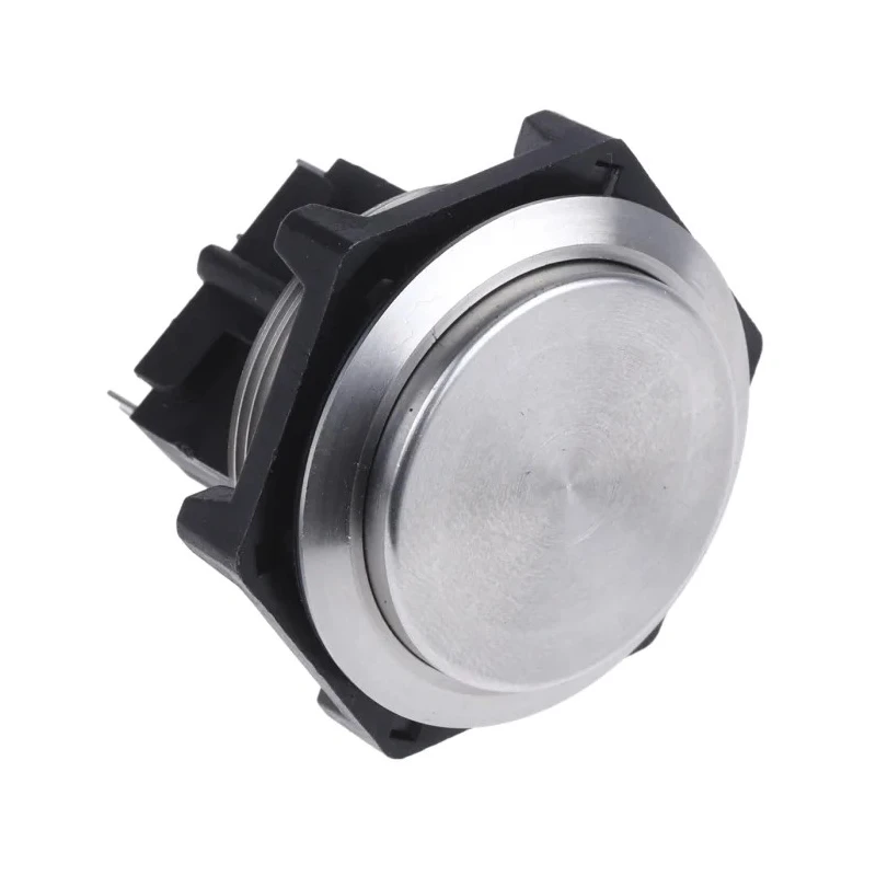 Bulgin MP Series Push Button Switch, Momentary, Panel Mount, 27.7 mm Cutout, SPDT, IP68, 250 V AC MP0050/2